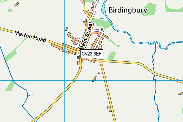 CV23 8EF map - OS VectorMap District (Ordnance Survey) CV23 8EF map - OS VectorMap District (Ordnance Survey)