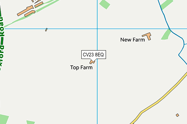CV23 8EQ map - OS VectorMap District (Ordnance Survey) CV23 8EQ map - OS VectorMap District (Ordnance Survey)