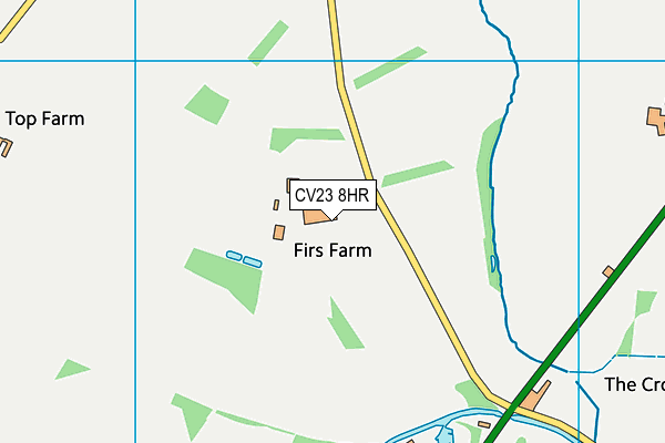 CV23 8HR map - OS VectorMap District (Ordnance Survey) CV23 8HR map - OS VectorMap District (Ordnance Survey)
