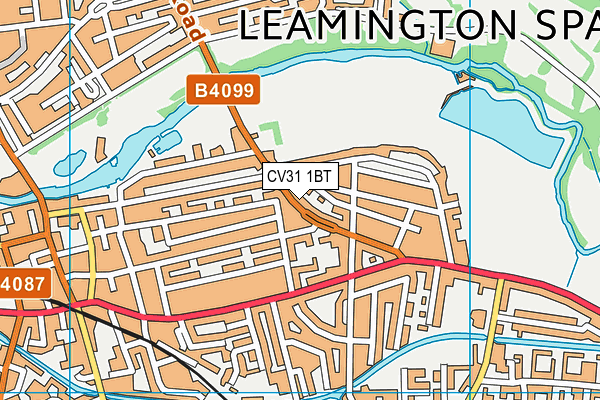 CV31 1BT map - OS VectorMap District (Ordnance Survey) CV31 1BT map - OS VectorMap District (Ordnance Survey)