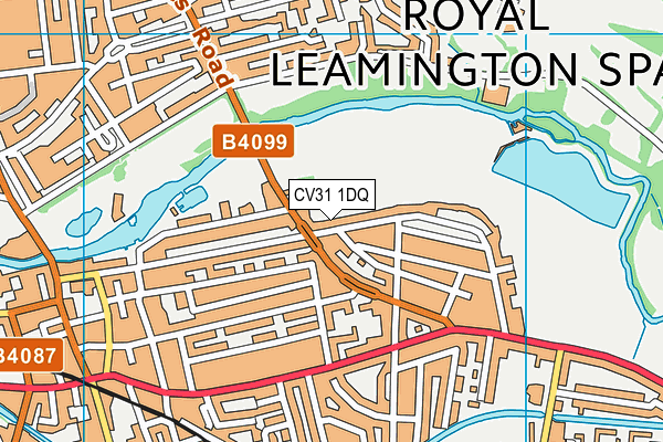CV31 1DQ map - OS VectorMap District (Ordnance Survey) CV31 1DQ map - OS VectorMap District (Ordnance Survey)
