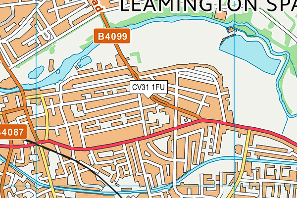 CV31 1FU map - OS VectorMap District (Ordnance Survey) CV31 1FU map - OS VectorMap District (Ordnance Survey)