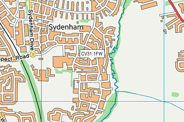 CV31 1FW map - OS VectorMap District (Ordnance Survey) CV31 1FW map - OS VectorMap District (Ordnance Survey)