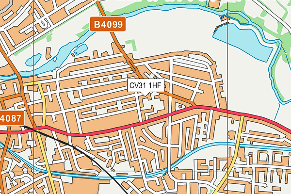 CV31 1HF map - OS VectorMap District (Ordnance Survey) CV31 1HF map - OS VectorMap District (Ordnance Survey)