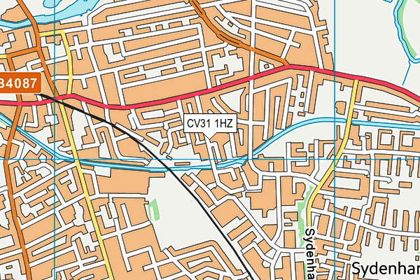 CV31 1HZ map - OS VectorMap District (Ordnance Survey) CV31 1HZ map - OS VectorMap District (Ordnance Survey)