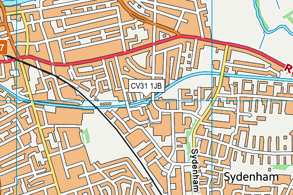 CV31 1JB map - OS VectorMap District (Ordnance Survey) CV31 1JB map - OS VectorMap District (Ordnance Survey)