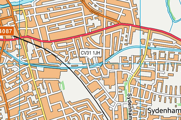 CV31 1JH map - OS VectorMap District (Ordnance Survey) CV31 1JH map - OS VectorMap District (Ordnance Survey)