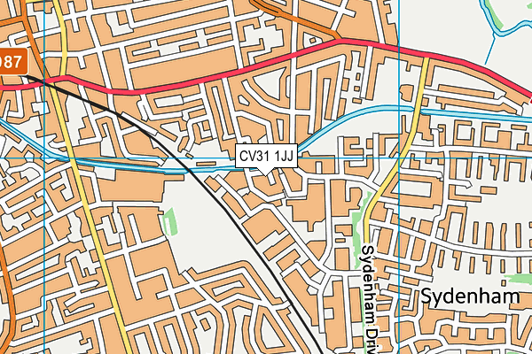 CV31 1JJ map - OS VectorMap District (Ordnance Survey) CV31 1JJ map - OS VectorMap District (Ordnance Survey)