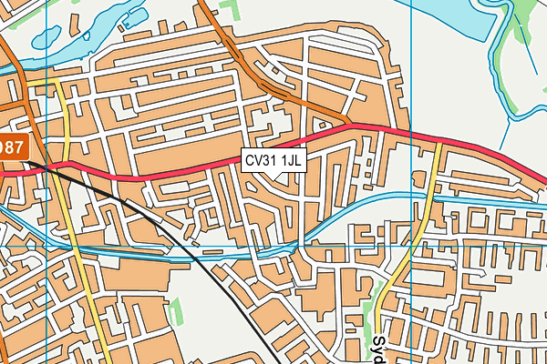 CV31 1JL map - OS VectorMap District (Ordnance Survey) CV31 1JL map - OS VectorMap District (Ordnance Survey)