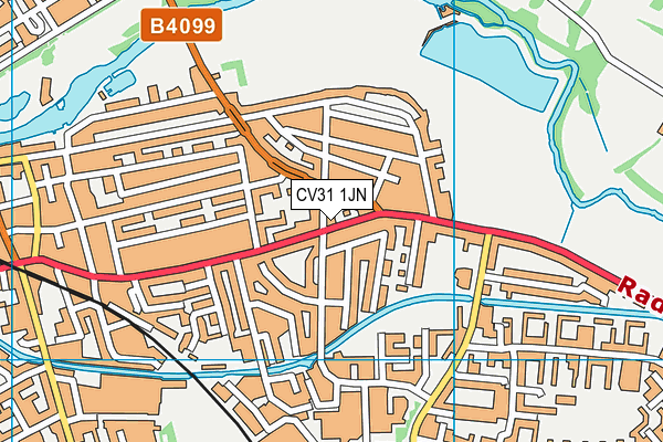 CV31 1JN map - OS VectorMap District (Ordnance Survey) CV31 1JN map - OS VectorMap District (Ordnance Survey)