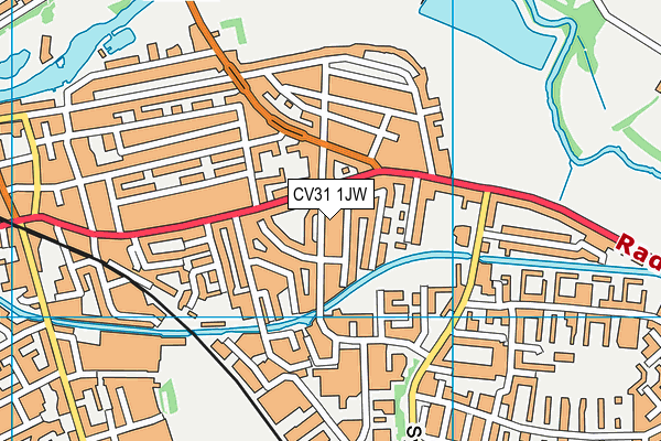 CV31 1JW map - OS VectorMap District (Ordnance Survey) CV31 1JW map - OS VectorMap District (Ordnance Survey)