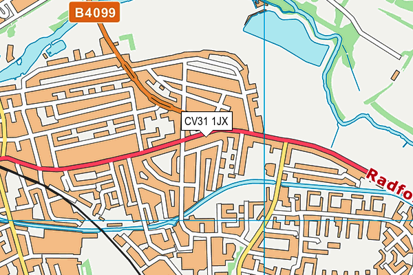 CV31 1JX map - OS VectorMap District (Ordnance Survey) CV31 1JX map - OS VectorMap District (Ordnance Survey)