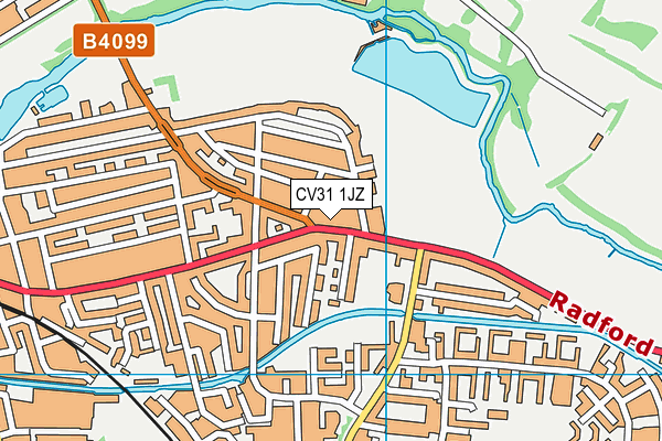 CV31 1JZ map - OS VectorMap District (Ordnance Survey) CV31 1JZ map - OS VectorMap District (Ordnance Survey)