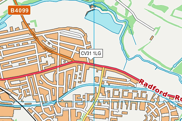 CV31 1LG map - OS VectorMap District (Ordnance Survey) CV31 1LG map - OS VectorMap District (Ordnance Survey)
