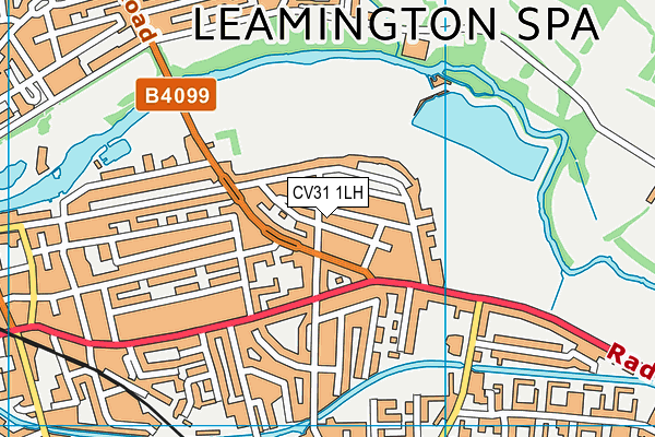 CV31 1LH map - OS VectorMap District (Ordnance Survey) CV31 1LH map - OS VectorMap District (Ordnance Survey)