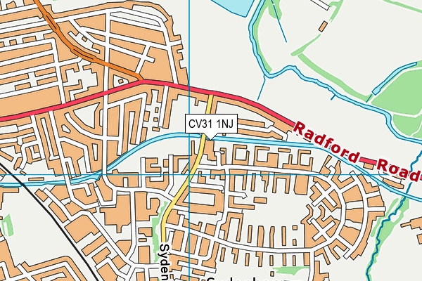 CV31 1NJ map - OS VectorMap District (Ordnance Survey) CV31 1NJ map - OS VectorMap District (Ordnance Survey)