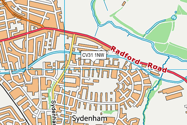CV31 1NW map - OS VectorMap District (Ordnance Survey) CV31 1NW map - OS VectorMap District (Ordnance Survey)