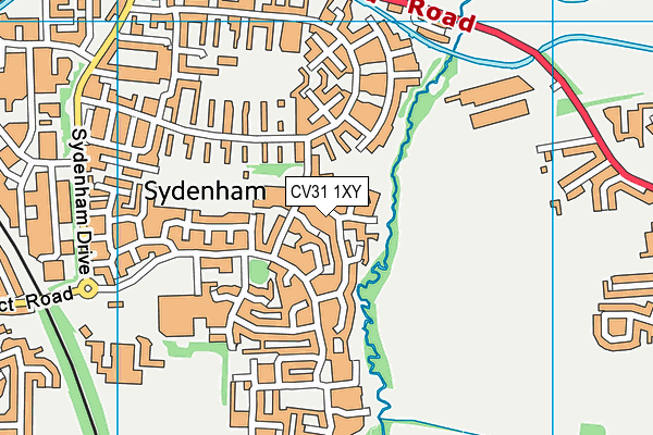 CV31 1XY map - OS VectorMap District (Ordnance Survey) CV31 1XY map - OS VectorMap District (Ordnance Survey)