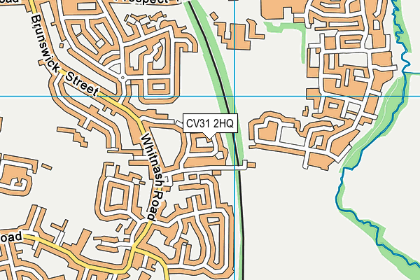 CV31 2HQ map - OS VectorMap District (Ordnance Survey) CV31 2HQ map - OS VectorMap District (Ordnance Survey)