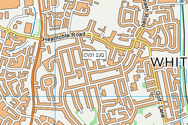 CV31 2JQ map - OS VectorMap District (Ordnance Survey) CV31 2JQ map - OS VectorMap District (Ordnance Survey)