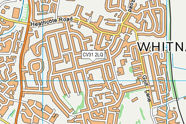 CV31 2LQ map - OS VectorMap District (Ordnance Survey) CV31 2LQ map - OS VectorMap District (Ordnance Survey)