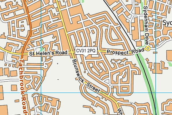 CV31 2PQ map - OS VectorMap District (Ordnance Survey) CV31 2PQ map - OS VectorMap District (Ordnance Survey)