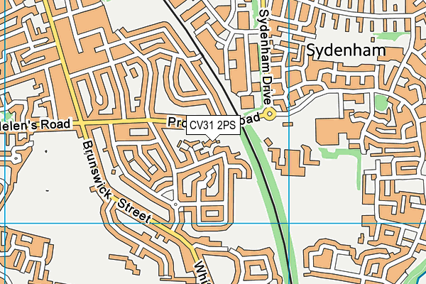 CV31 2PS map - OS VectorMap District (Ordnance Survey) CV31 2PS map - OS VectorMap District (Ordnance Survey)