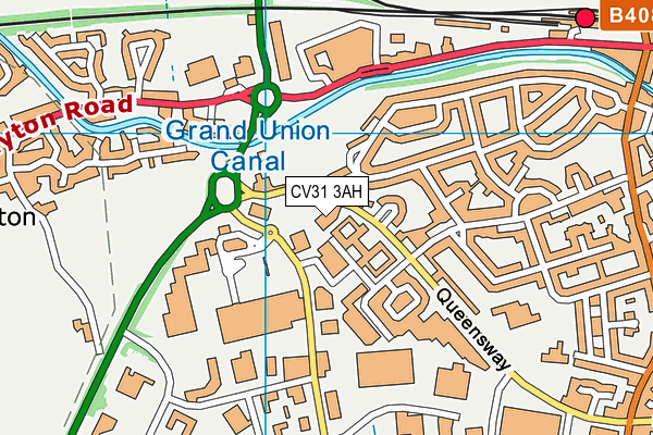 CV31 3AH map - OS VectorMap District (Ordnance Survey) CV31 3AH map - OS VectorMap District (Ordnance Survey)