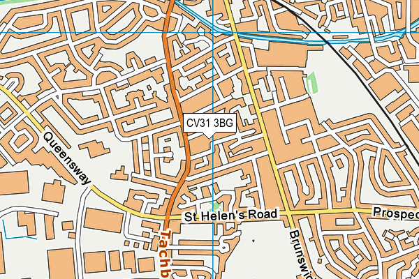 CV31 3BG map - OS VectorMap District (Ordnance Survey) CV31 3BG map - OS VectorMap District (Ordnance Survey)