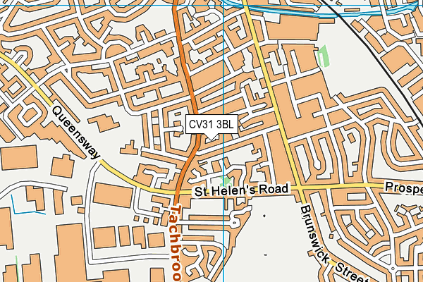 CV31 3BL map - OS VectorMap District (Ordnance Survey) CV31 3BL map - OS VectorMap District (Ordnance Survey)