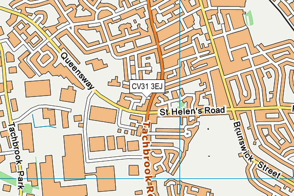 CV31 3EJ map - OS VectorMap District (Ordnance Survey) CV31 3EJ map - OS VectorMap District (Ordnance Survey)