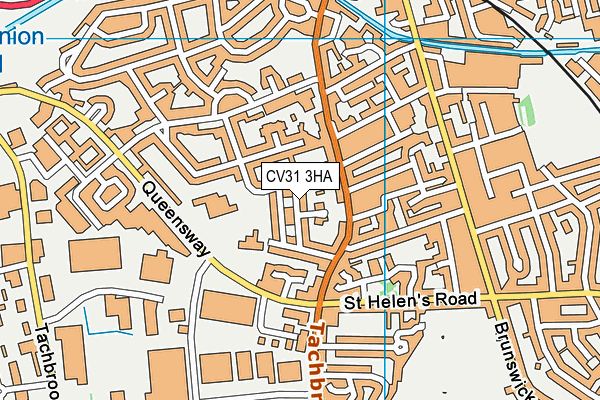 CV31 3HA map - OS VectorMap District (Ordnance Survey) CV31 3HA map - OS VectorMap District (Ordnance Survey)