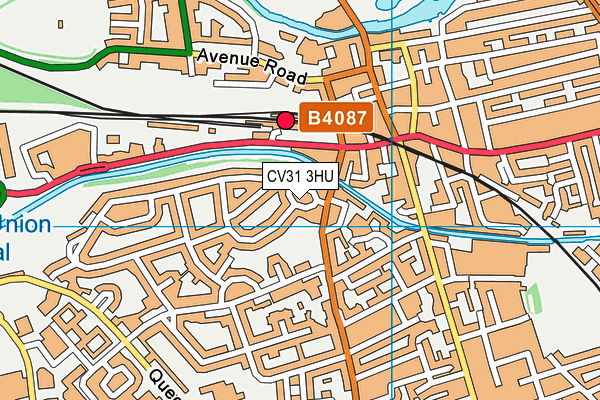 CV31 3HU map - OS VectorMap District (Ordnance Survey) CV31 3HU map - OS VectorMap District (Ordnance Survey)