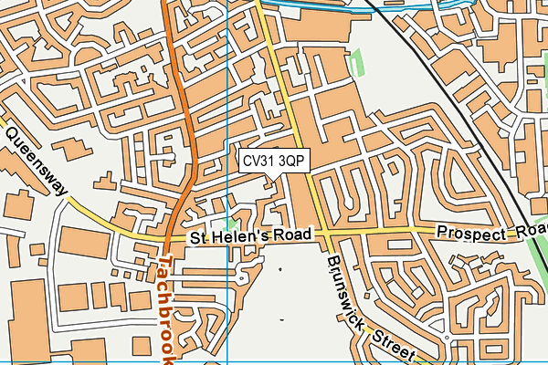 CV31 3QP map - OS VectorMap District (Ordnance Survey) CV31 3QP map - OS VectorMap District (Ordnance Survey)