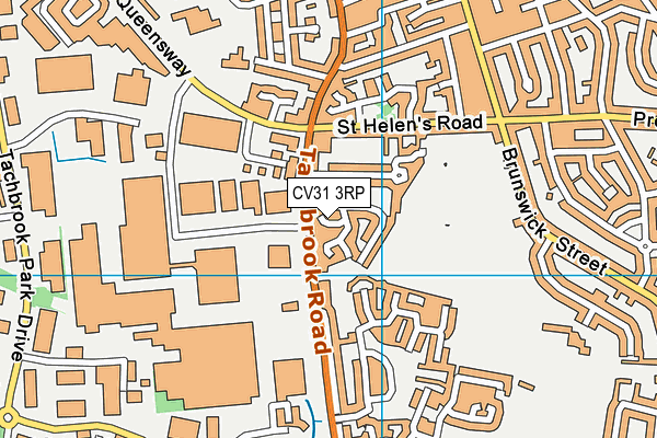 CV31 3RP map - OS VectorMap District (Ordnance Survey) CV31 3RP map - OS VectorMap District (Ordnance Survey)