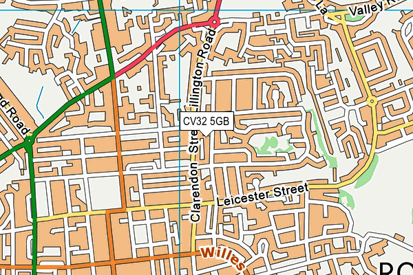 CV32 5GB map - OS VectorMap District (Ordnance Survey) CV32 5GB map - OS VectorMap District (Ordnance Survey)