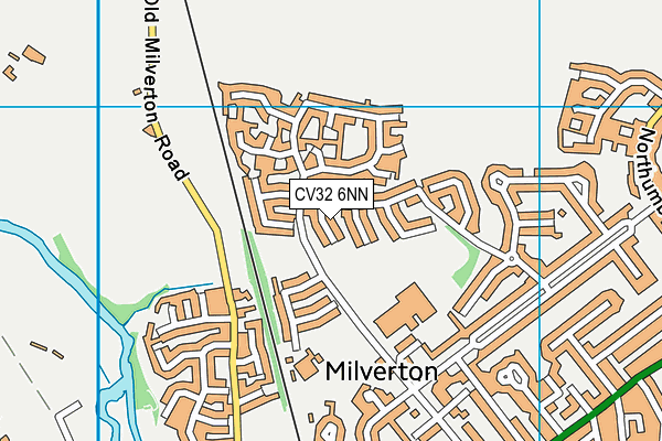 CV32 6NN map - OS VectorMap District (Ordnance Survey) CV32 6NN map - OS VectorMap District (Ordnance Survey)