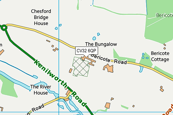 CV32 6QP map - OS VectorMap District (Ordnance Survey) CV32 6QP map - OS VectorMap District (Ordnance Survey)