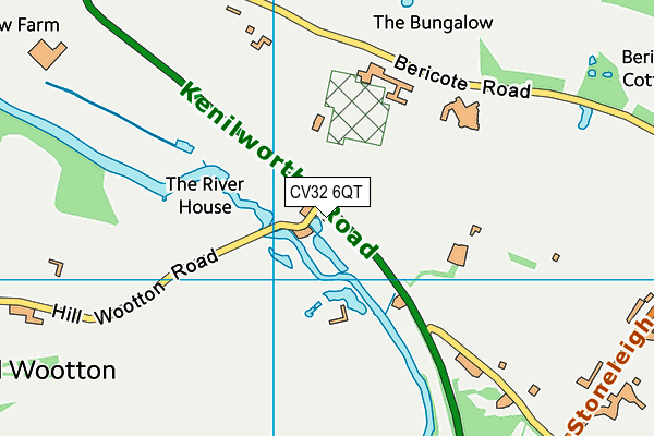 CV32 6QT map - OS VectorMap District (Ordnance Survey) CV32 6QT map - OS VectorMap District (Ordnance Survey)