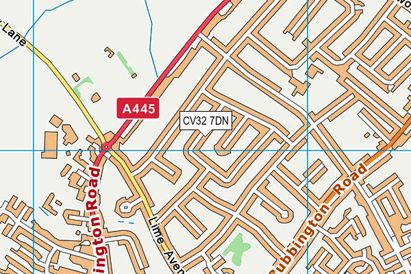 CV32 7DN map - OS VectorMap District (Ordnance Survey) CV32 7DN map - OS VectorMap District (Ordnance Survey)