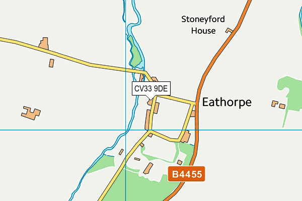 CV33 9DE map - OS VectorMap District (Ordnance Survey) CV33 9DE map - OS VectorMap District (Ordnance Survey)