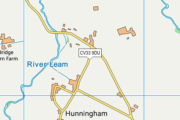 CV33 9DU map - OS VectorMap District (Ordnance Survey) CV33 9DU map - OS VectorMap District (Ordnance Survey)
