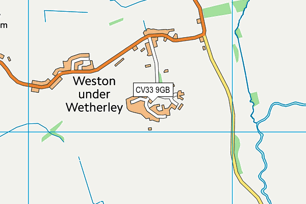 CV33 9GB map - OS VectorMap District (Ordnance Survey) CV33 9GB map - OS VectorMap District (Ordnance Survey)