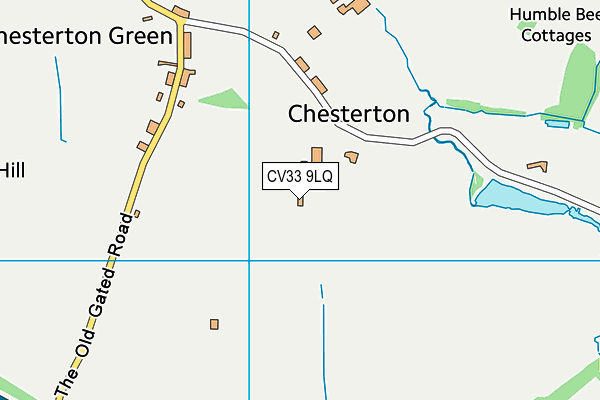 CV33 9LQ map - OS VectorMap District (Ordnance Survey) CV33 9LQ map - OS VectorMap District (Ordnance Survey)