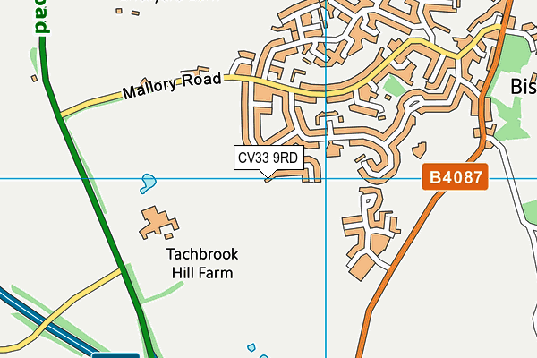 CV33 9RD map - OS VectorMap District (Ordnance Survey) CV33 9RD map - OS VectorMap District (Ordnance Survey)