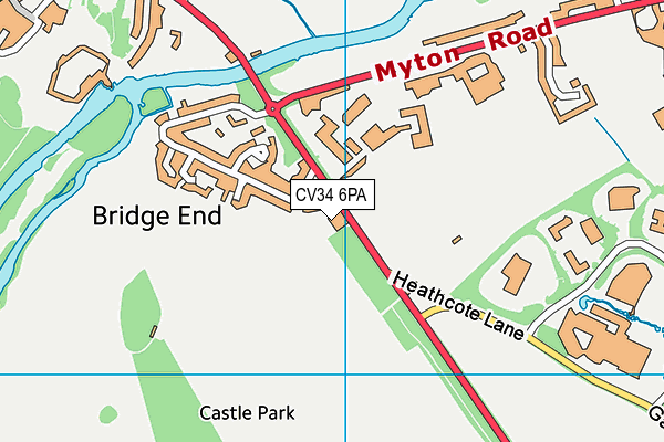 CV34 6PA map - OS VectorMap District (Ordnance Survey) CV34 6PA map - OS VectorMap District (Ordnance Survey)