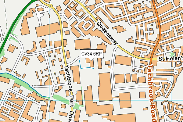 CV34 6RP map - OS VectorMap District (Ordnance Survey) CV34 6RP map - OS VectorMap District (Ordnance Survey)