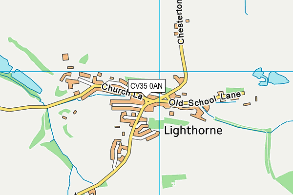 CV35 0AN map - OS VectorMap District (Ordnance Survey) CV35 0AN map - OS VectorMap District (Ordnance Survey)