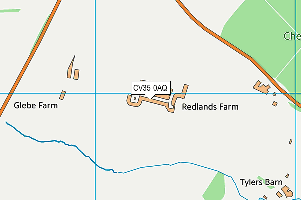 CV35 0AQ map - OS VectorMap District (Ordnance Survey) CV35 0AQ map - OS VectorMap District (Ordnance Survey)