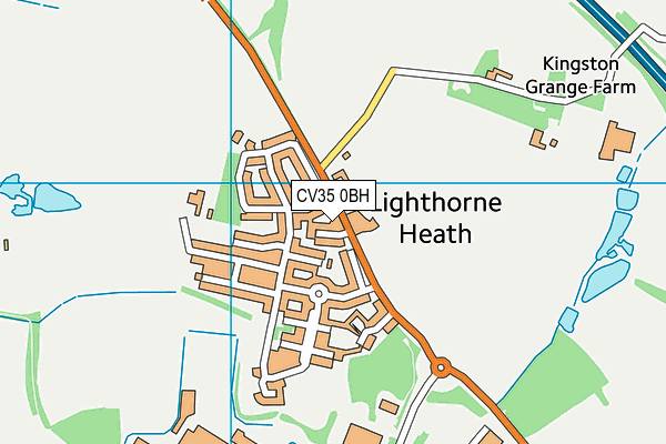 CV35 0BH map - OS VectorMap District (Ordnance Survey) CV35 0BH map - OS VectorMap District (Ordnance Survey)